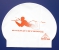 : Breaststroke-Orange On White