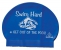 : Swim Hard Or Get Out-White On Blue