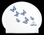 : White Cap Blue Butterflies
