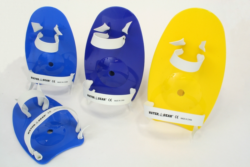 Water Gear DELUXE HAND PADDLES WITH PALM HOLE