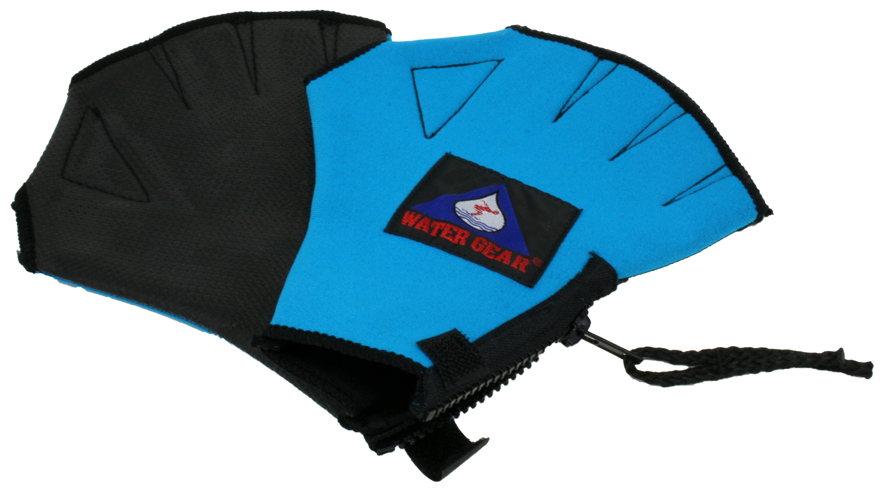 Water Gear Skin Fit Lycra Force Gloves Small Teal 