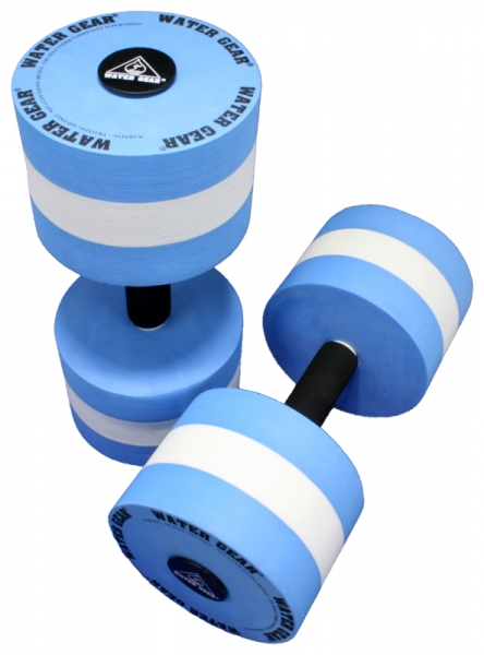 Water Gear Water Weights Dumbbells Barbells
